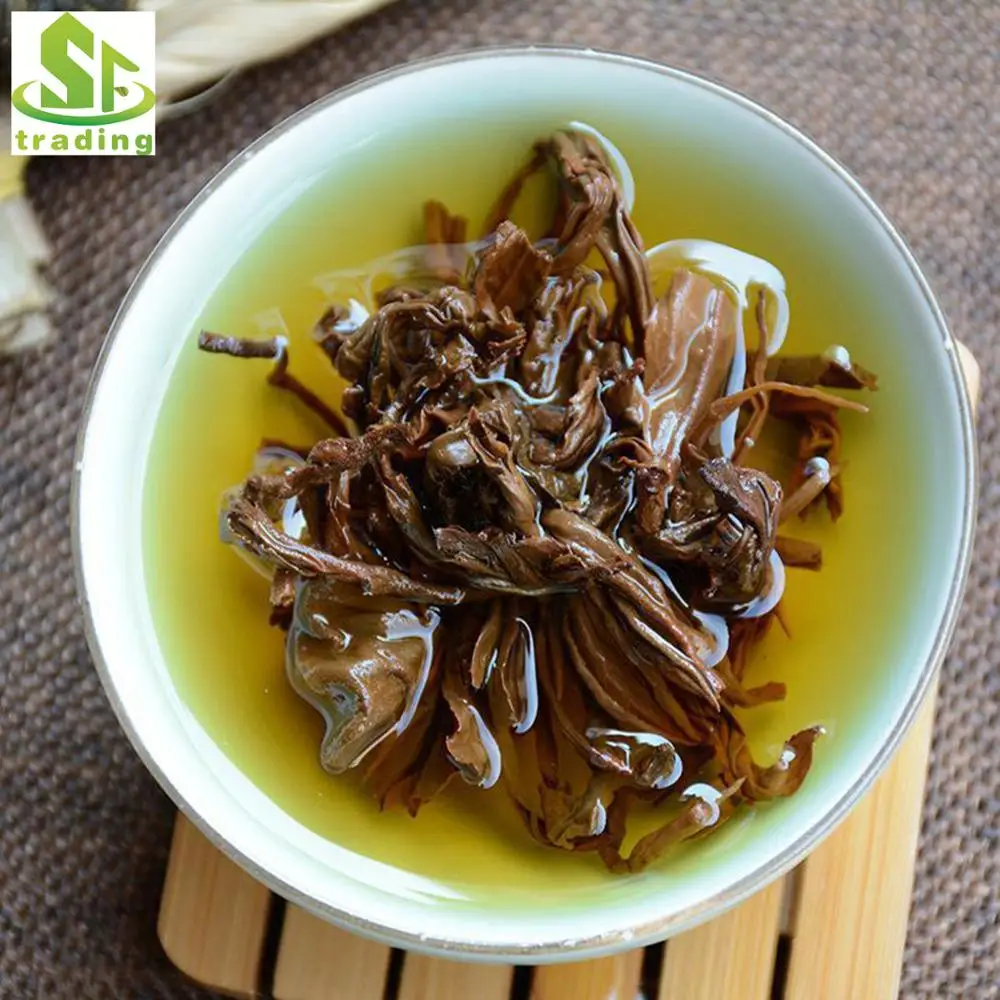 Натуральный листовой чай Юньнань черный для похудения