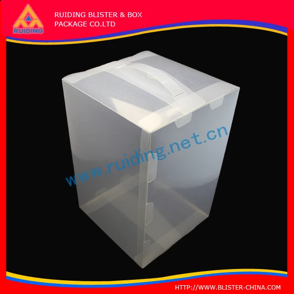( пройти ISO 9001 и ISO 14001 ) Ruiding профессиональное изготовление прозрачного пвх коробки