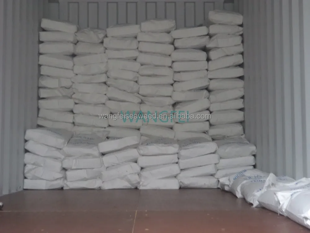 
textile grade fabric color printing thickener gum factory sodium alginate 