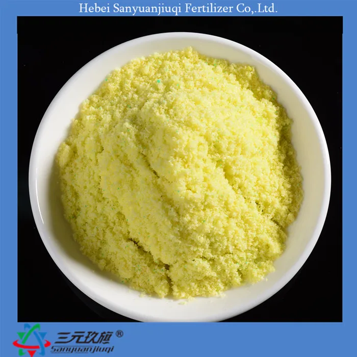Powder NPK 18-18-18 Water Soluble Fertilizer Agricultural Grade for Crops Manufacturer in China
