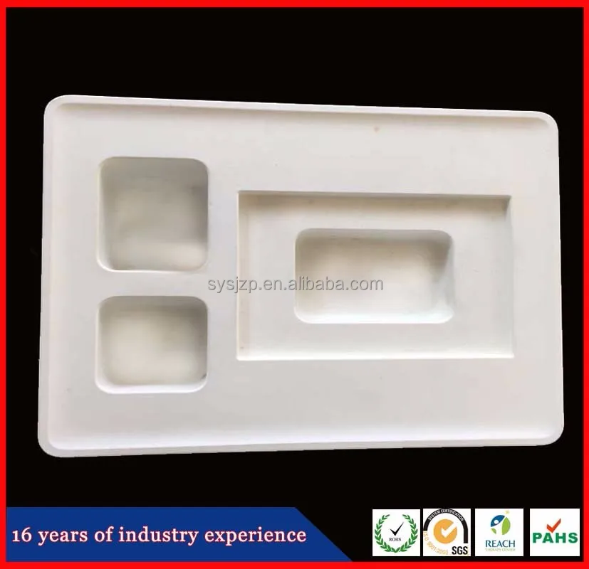 Термоформованная Стекались PS пластиковых листов для блистерной упаковки лоток