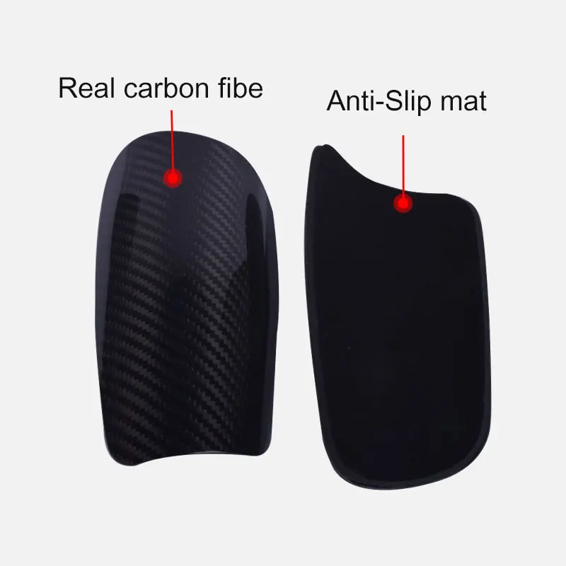 Carbon Fiber Plate Shin Guards  Sports Protection Real Carbon Fiber Front Plate Very Light