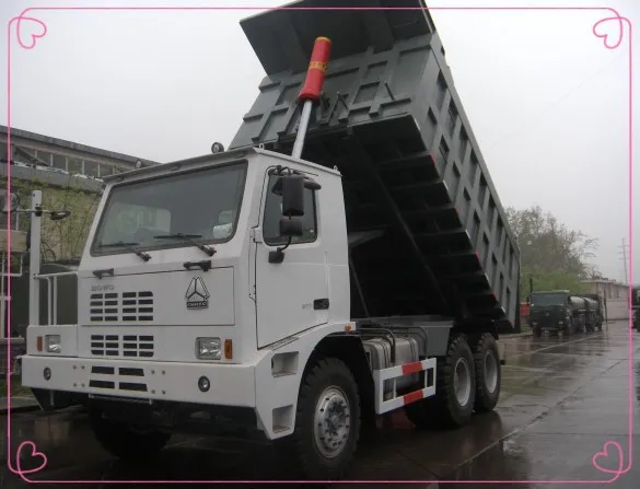 laos truck Sinotruk 70 Ton Howo Truck/Dump truck 6*4 Mining Tipper