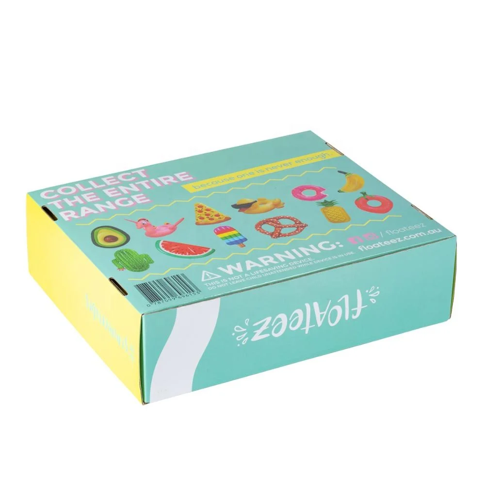 Пользовательский печатный логотип печать гофрированная почтовая коробка