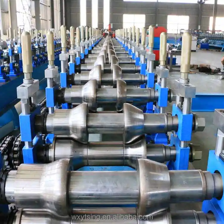  Hot-Sale Full Automatic Metal Gutter Roll Forming Making