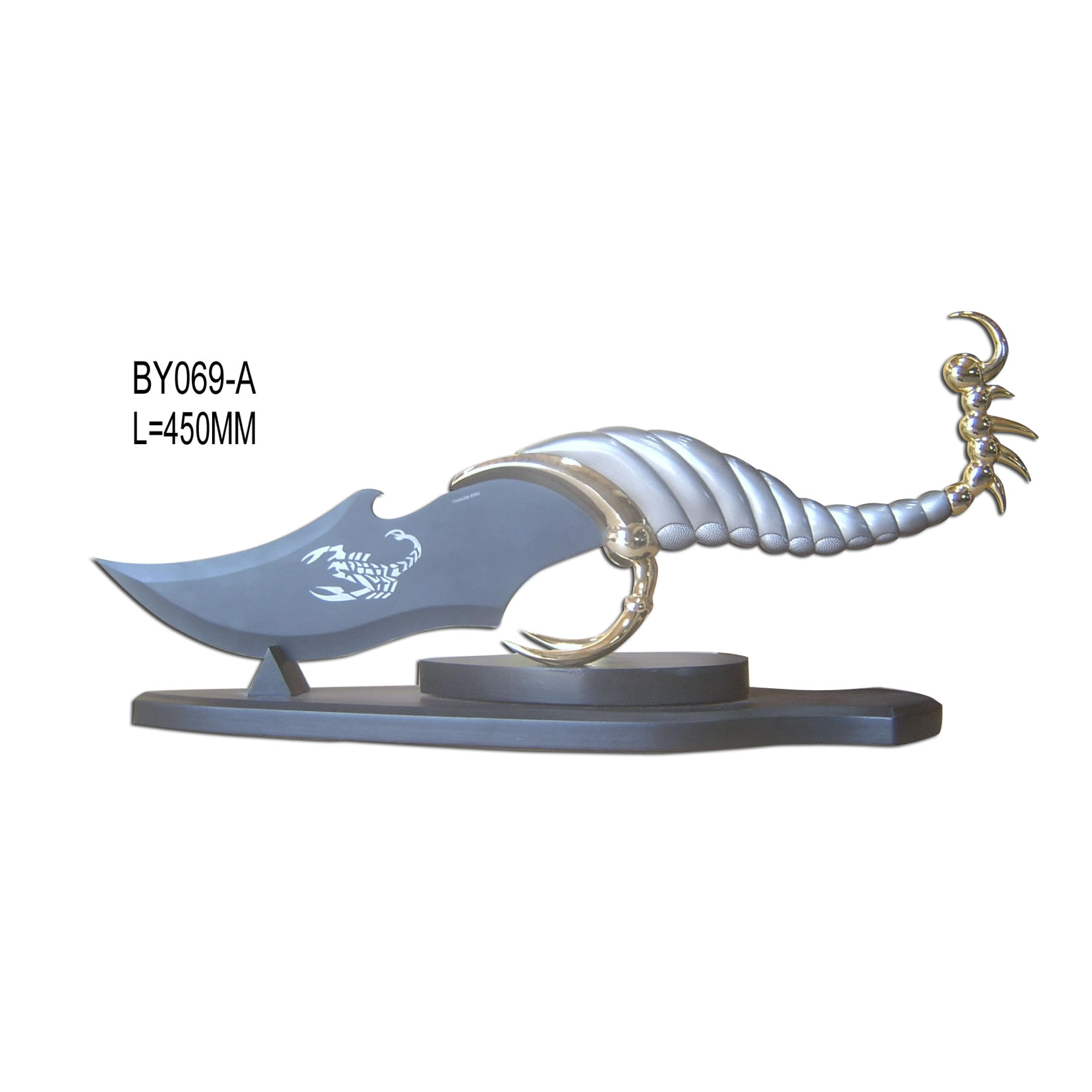 Craft knife The scorpion knife Plastic sword Stainless steel sword by069A