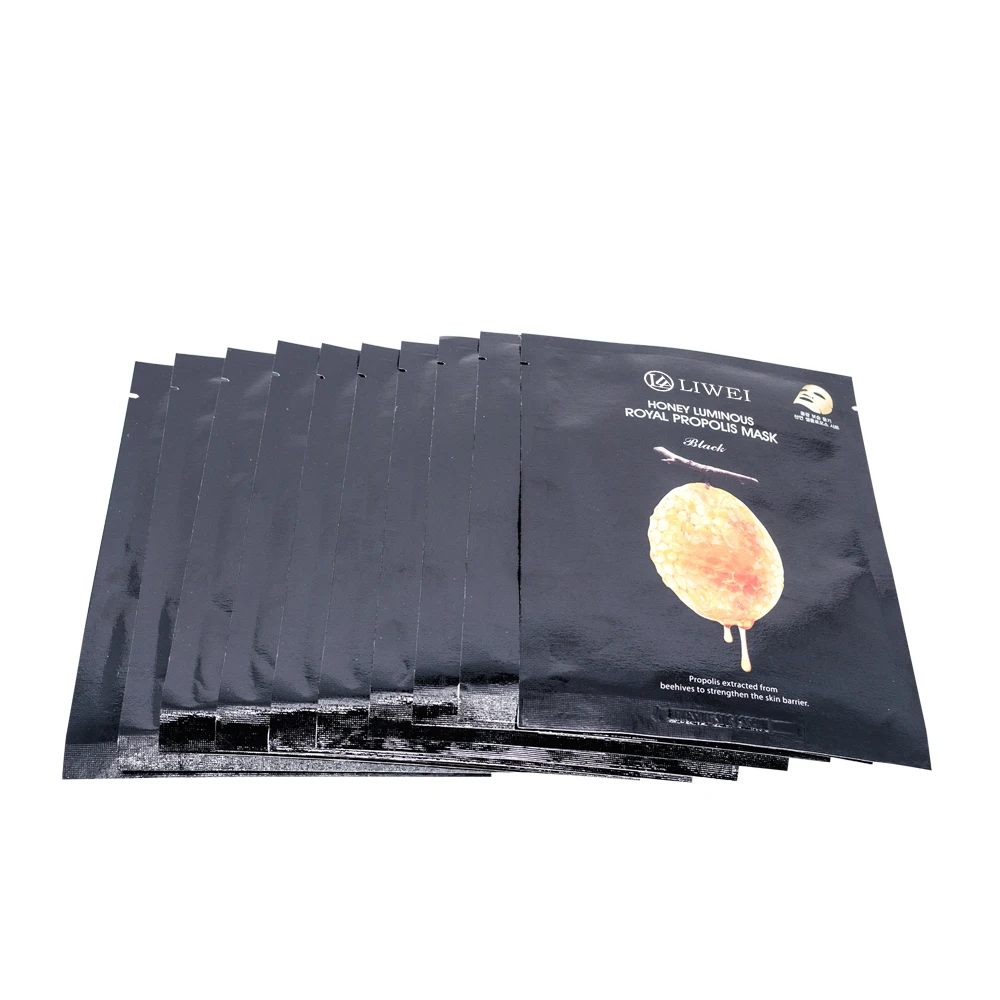 
Free Sample Private Label High Quality Hot Sale Best Honey Extracts Anti Aging Moisturizing Propolis Silk Mask 