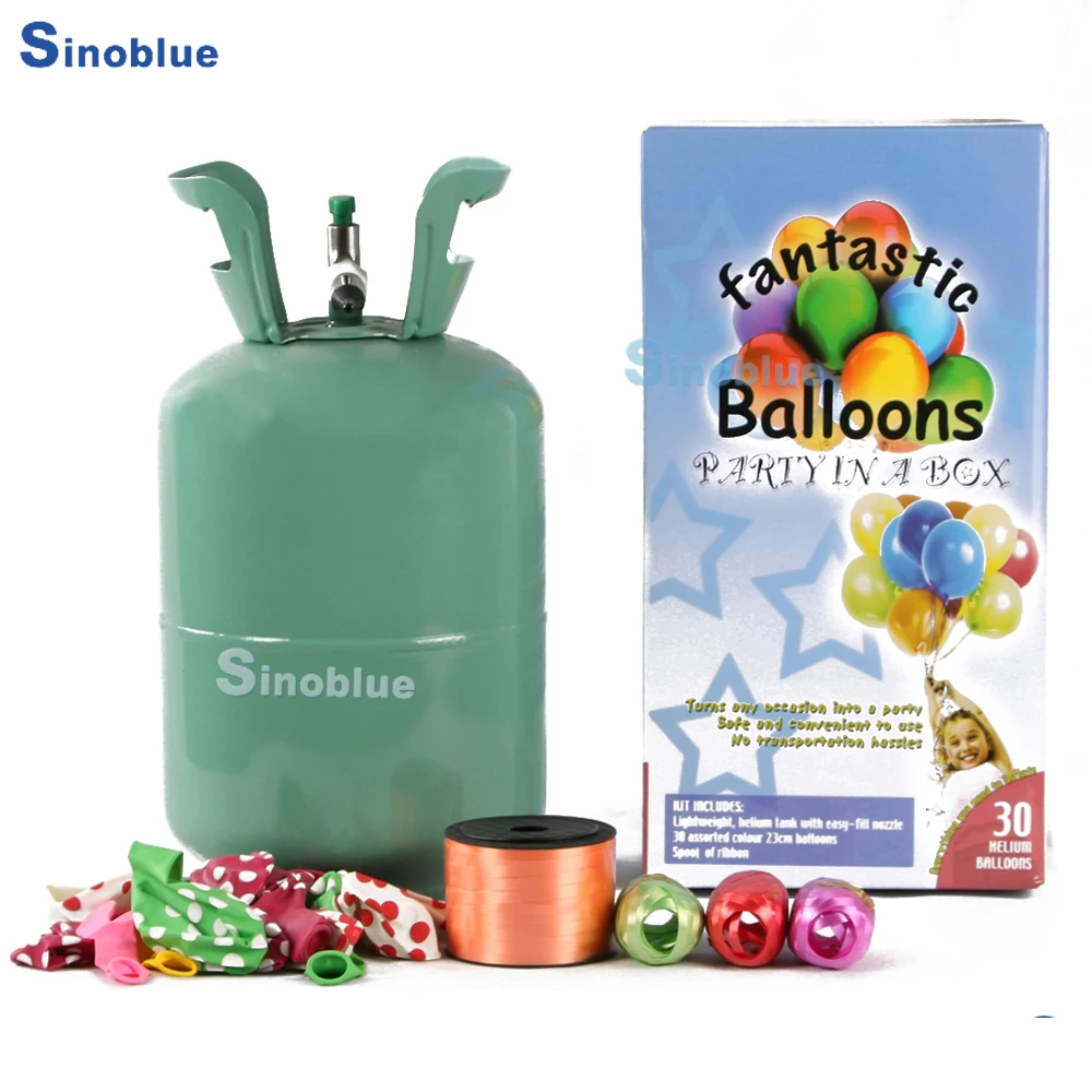 7.1L steel helium cylinders for 30pcs balloon