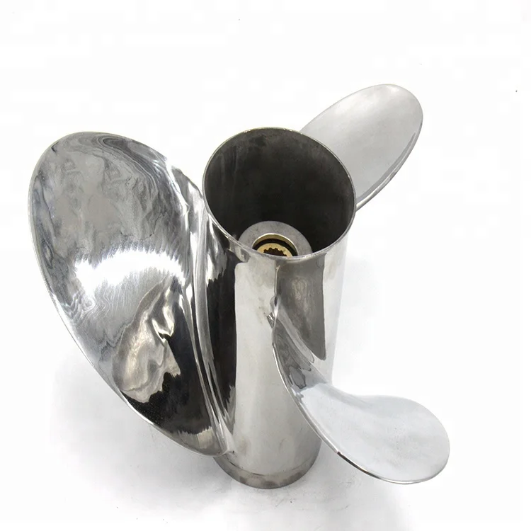 115HP three-bladed stainless steel propeller