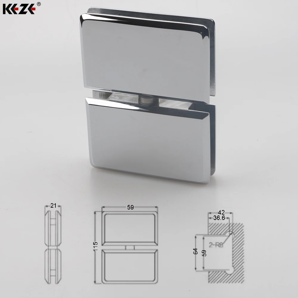 Стеклянные дверные напольные тяжелые петли для