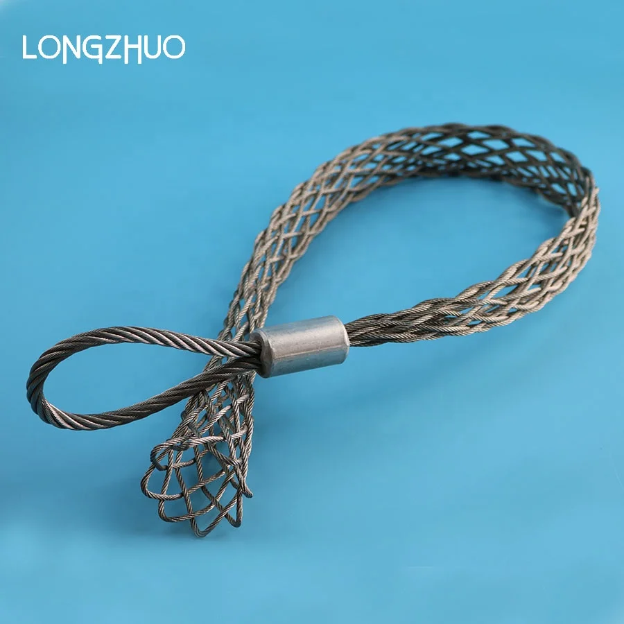 
Coax grip feeder clamp wire mesh cable grip 