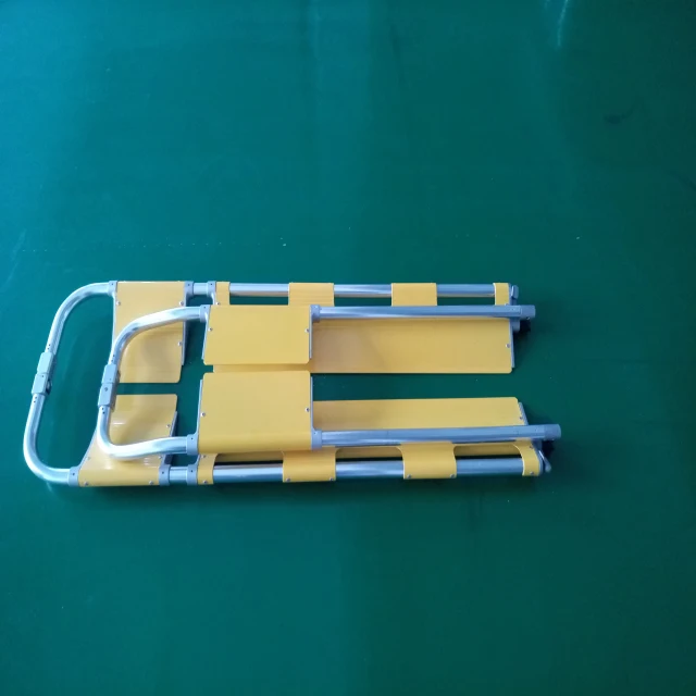 Red Leaf length adjustable scoop stretcher foldable stretcher for patients transfer