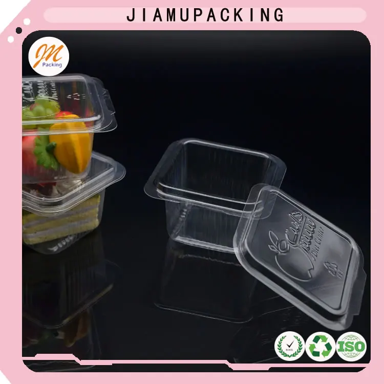 Small Liter 250 ml ice cream packaging container , plastic ice cream packing tray