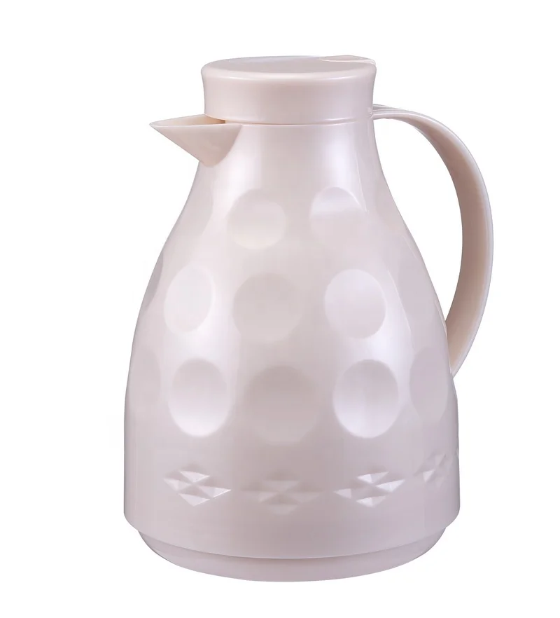 HAPPY LION Brand Plastic Arabic Glass Refill Vacuum Flask 1.0L Tea Thermal Carafe Pot PLI-10