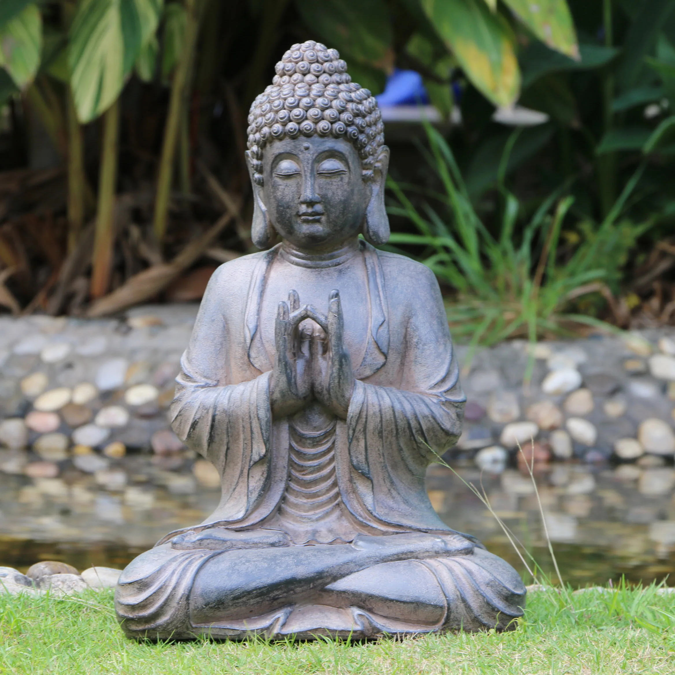 Будда Искусство большой сад Будды монах статуи
