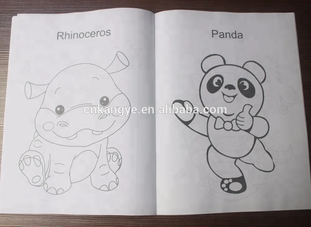 
2020 attractive appearance high quality fashion coloring children book printing 