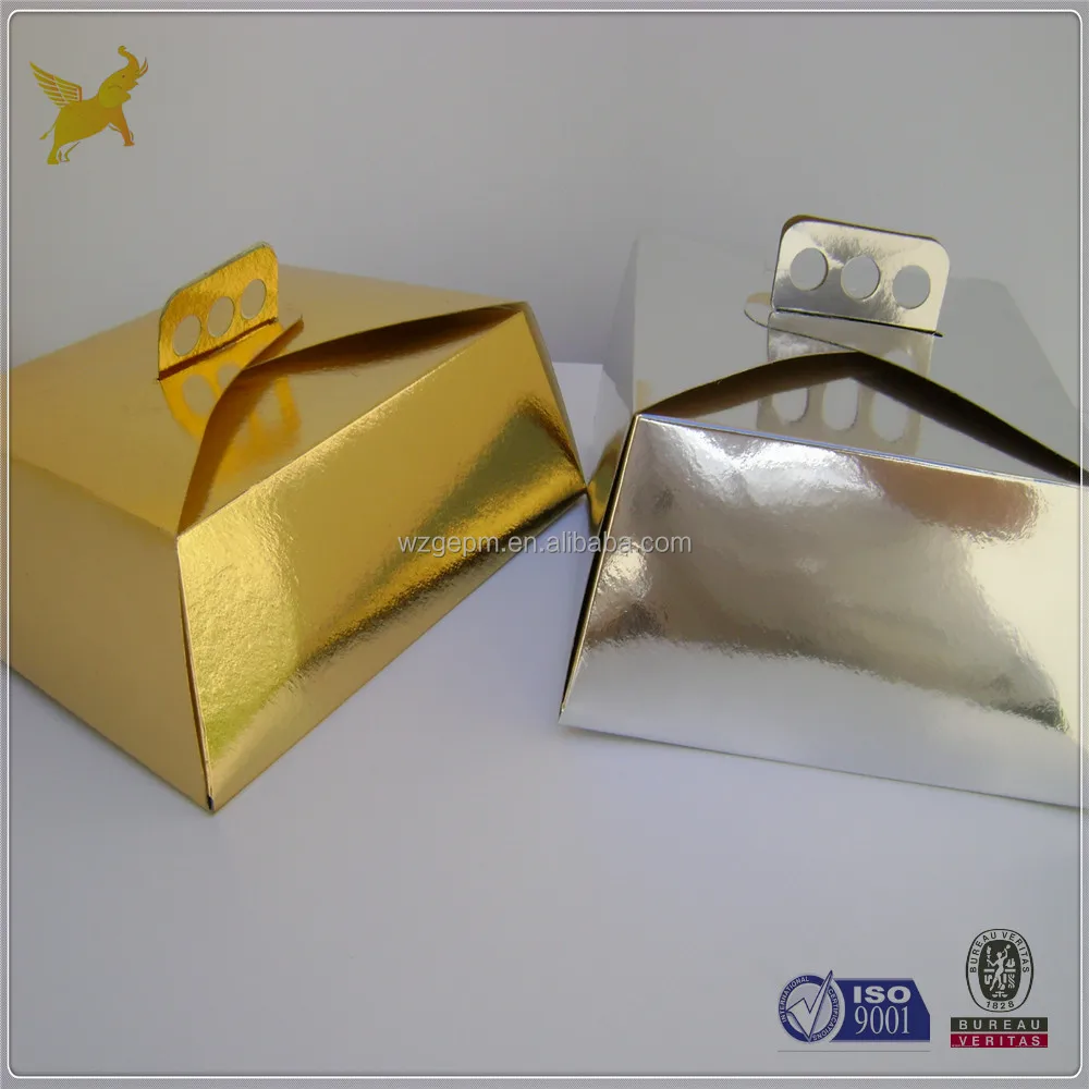 
12micron Silver /golden PET Metallized film laminated paperboard/paper 