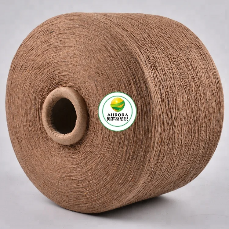 
Ne 12/1 Recycled Dyed Warp Yarn for for Weaving and Knitting 65% Polyester 35% Cotton Melange Yarn Blended Yarn Dyed Spinning 