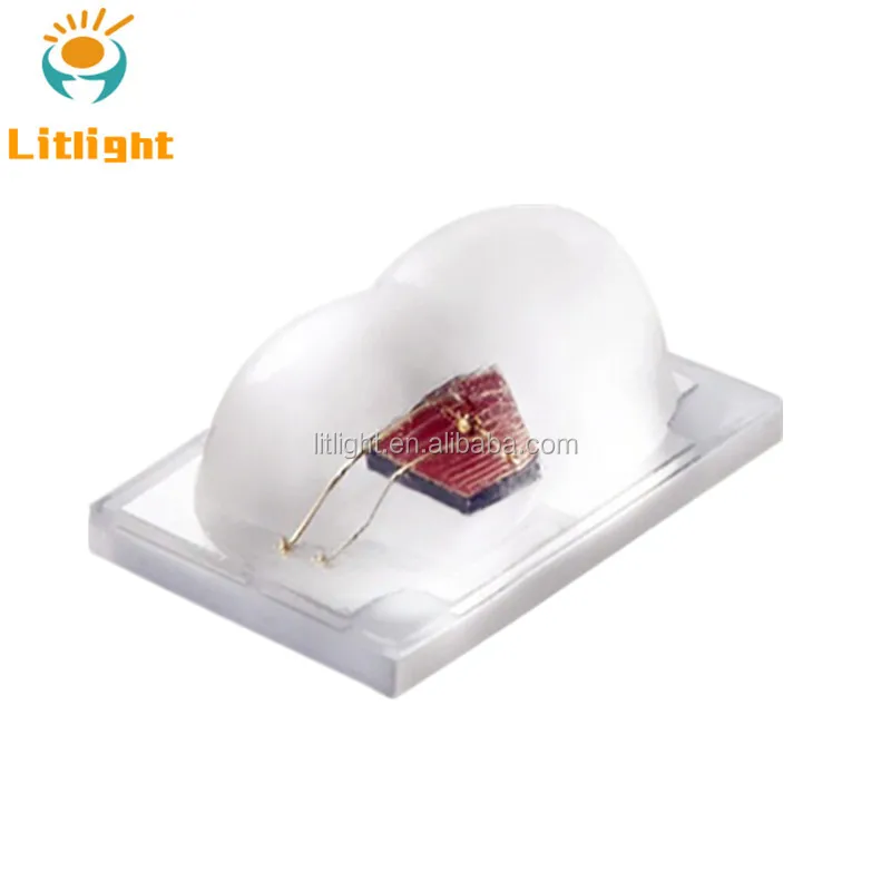 Double hump shape Multi-angle illumination ceramic base Peanut LED SMD 3550 warm/cool white high power 1w 3w 3000K 6000K