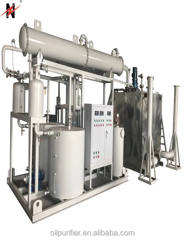 3 Tons Per Day Motor Oil Recycling Machine, Commercial Black Engine Oil Refining Machine