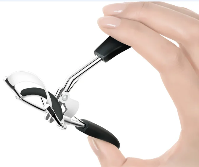 
Wholesale makeup tools portable black eyelash curler 