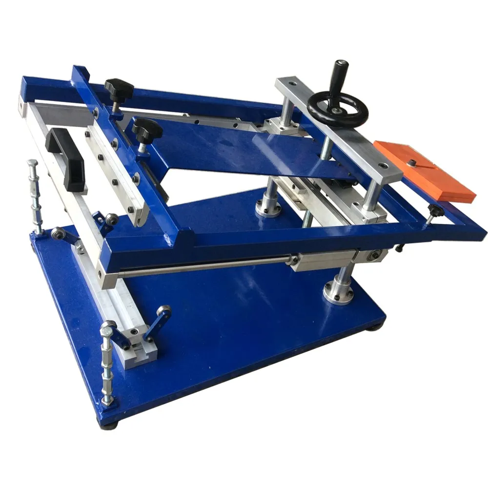Ruida DIY manual cylindrical round printing silk screen cup printing machine