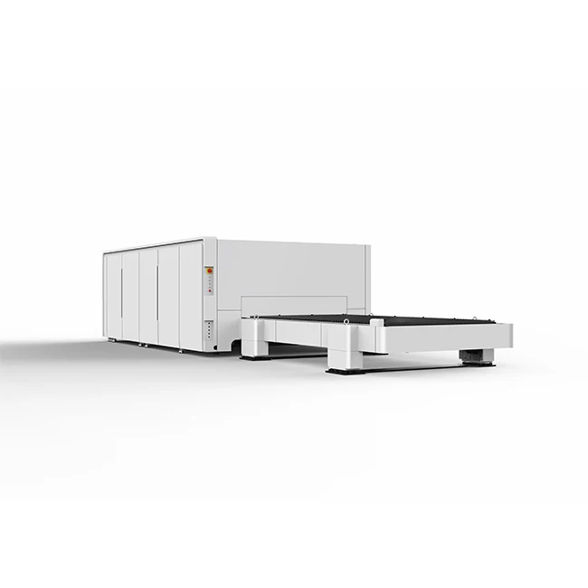 Best price 4000w S3 fiber laser cutting machine for metal plates