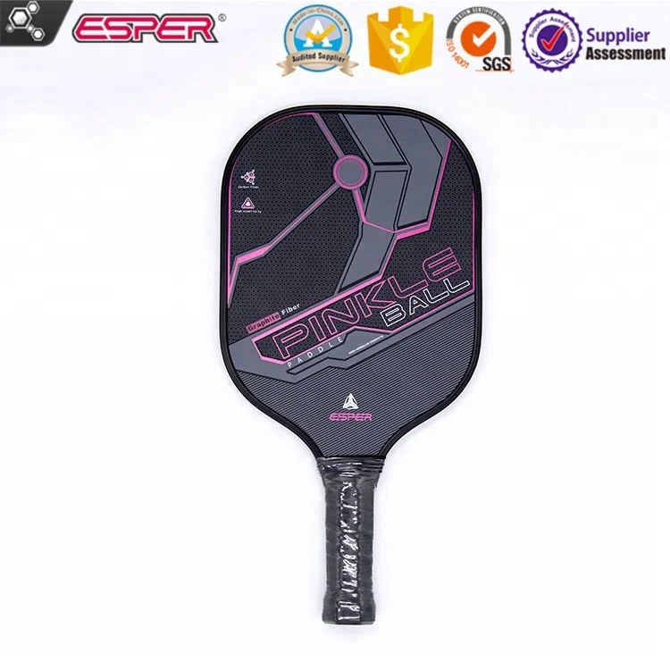 
high quality professional manufacturer graphite polymer honeycomb factory price customized pickleball paddle 