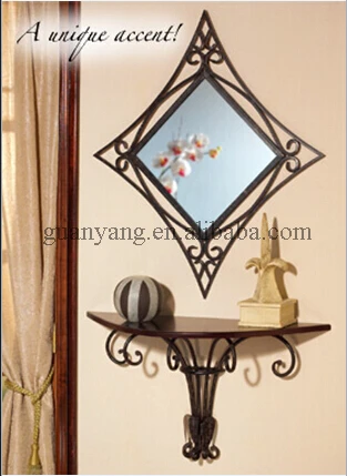 2015 горячая распродажа макияж комод мебель с настенным зеркалом