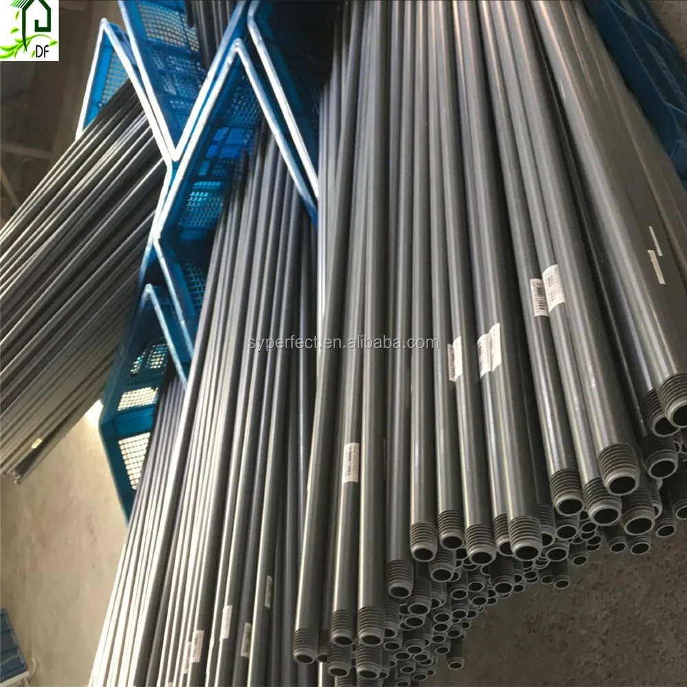 1 дюйм трубы ПВХ SCH40 ASTM D1785 ПВХ-трубы с толстыми стенками