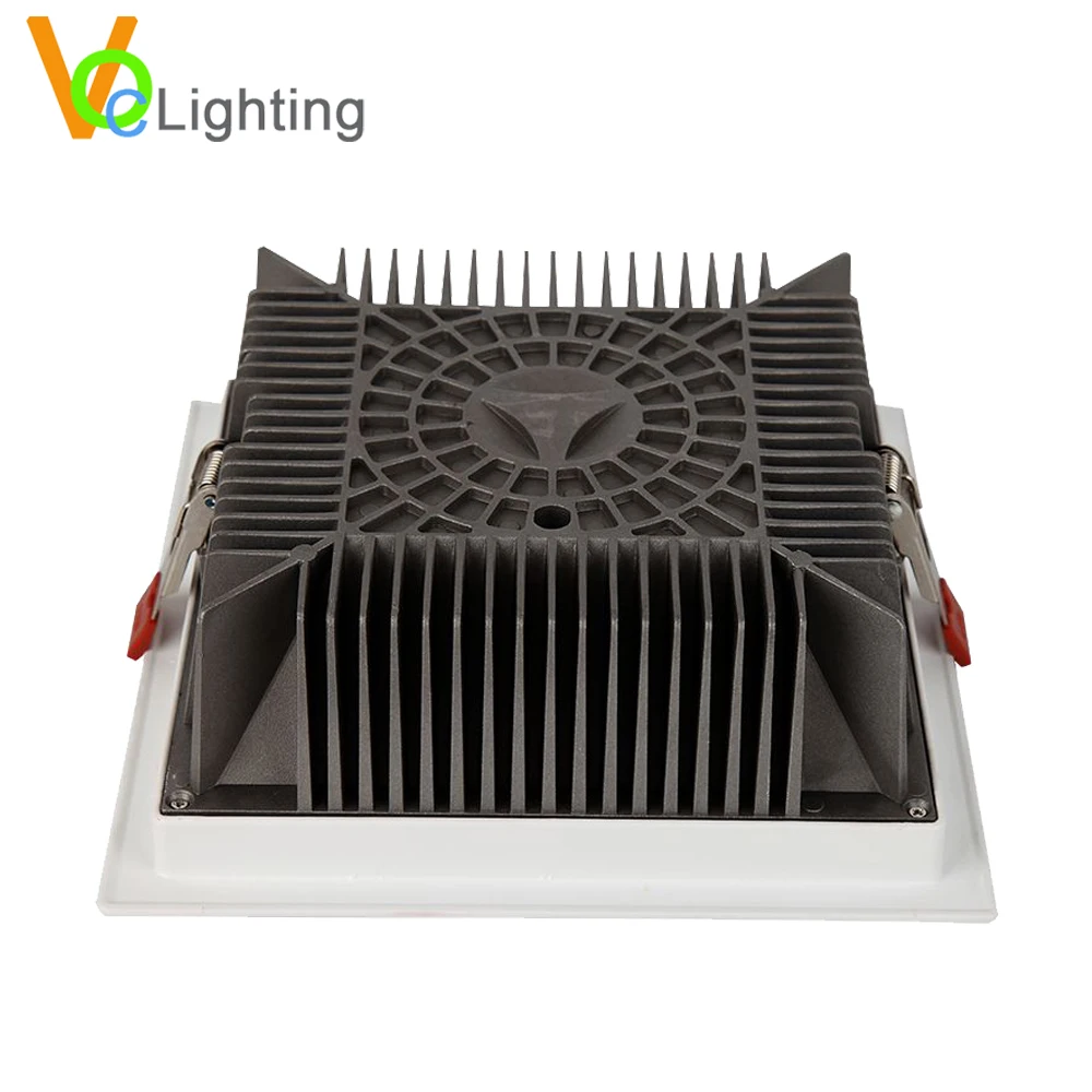 Square Shape Aluminum Recessed 8 Inch COB LED Downlight