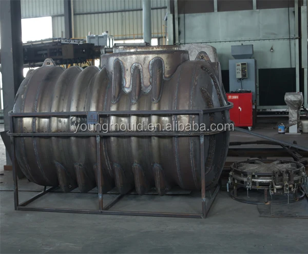 Customize Aluminium Roto Mold Septic Tank Mold