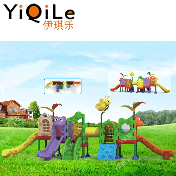 Cute plastic slide mcdonalds playground equipment for dogs