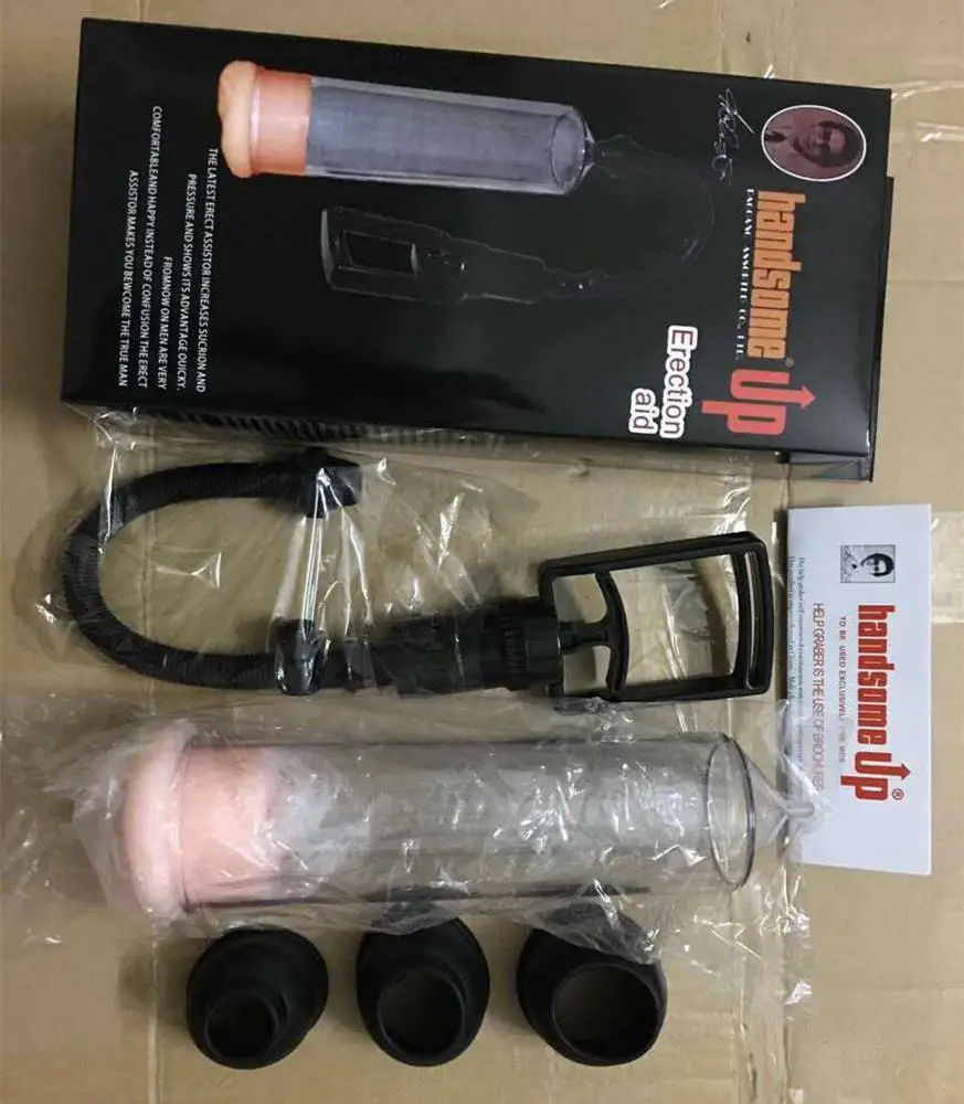 Thickening penis and stretching extension man penis pump Handsome up V2 penis extender