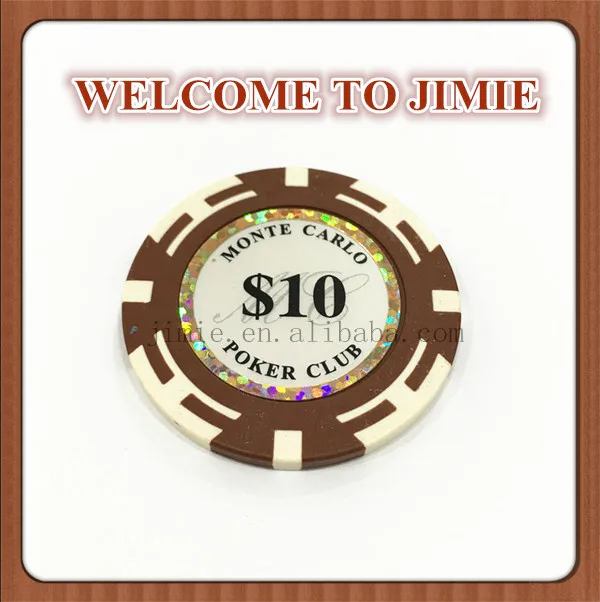 Цветная глина чипсы Монте Карло для покера