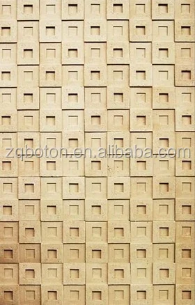 
Chinese Natural Wood Texture Yellow Sandstone Slabs for Wall Decoration 
