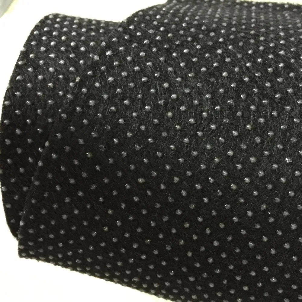
Custom Non-Slip Felt Underlayment Fabric PVC Dots Coated anti slip Felt Fabric 
