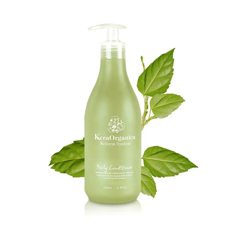 Sulfate Free Pure Keratin 500ML Daily Shampoo And Conditioner For Brazilian Hair