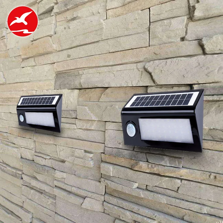 4w solar street light high luminous flux motion sensor ip65 waterproof outdoor led wall light