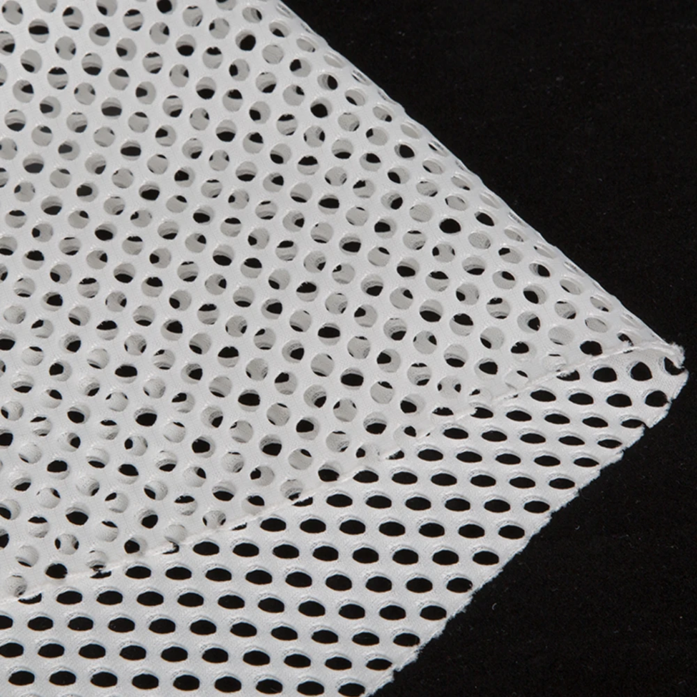 stretch net stiff mesh fabric for shoe upper big hole mesh fabric