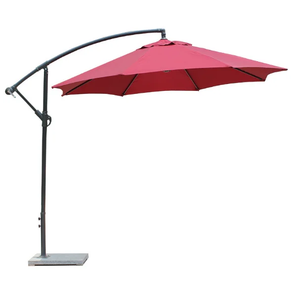 outdoor garden advertising umbrella beach with base