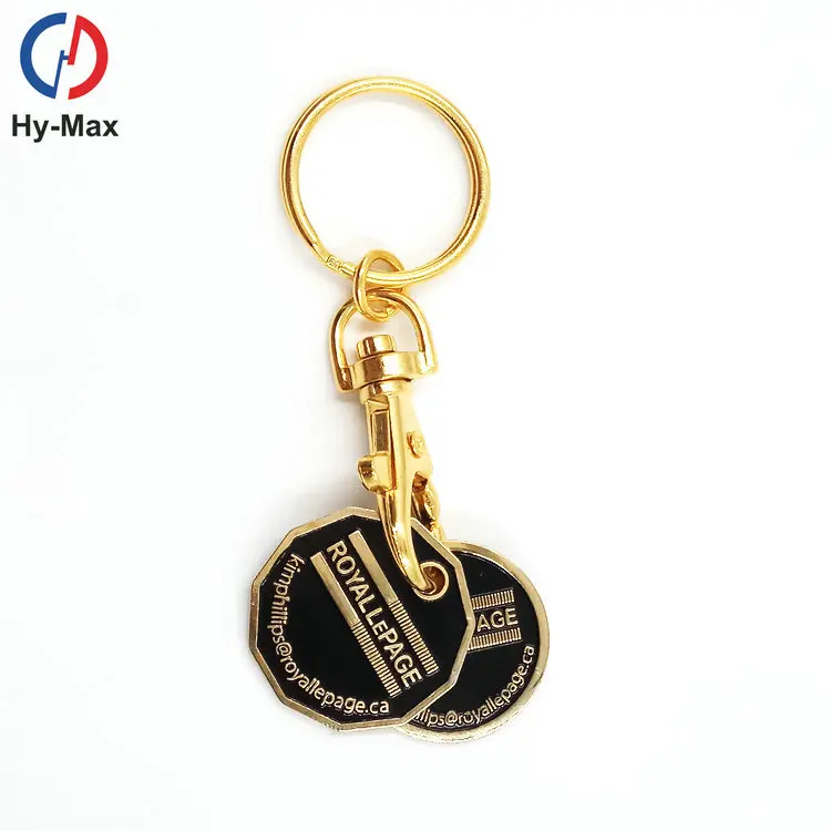 Soft Enamel Keychain Metal Key Chain High Quality keychain Custom Logo Metal Gift Zinc Alloy Coin Holder Keychain