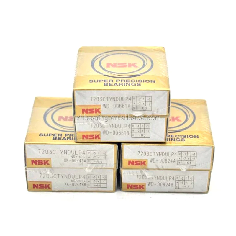 NSK 7021A5TRDULP3 Angular contact ball bearing 7021A5TRDULP3 Bearing size: 105x160x26mm