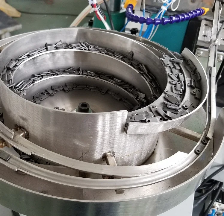 Double head automatic tapping threading machine