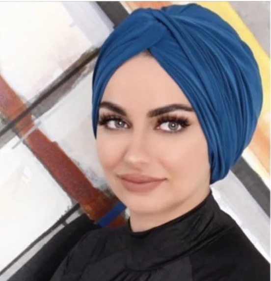 High quality muslim women suede turbans turban hijab online shop hijab suit for clothing
