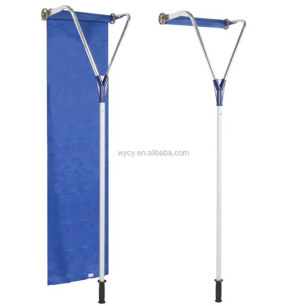 Snow Removal Roof Rake with 21feet extendable aluminum handle