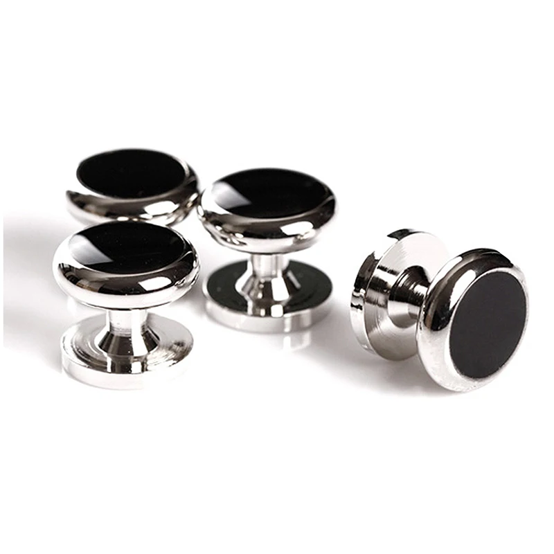 Высококачественные металлические пуговицы, запонки и шпильки, оптовая/розничная продажа, мужские аксессуары