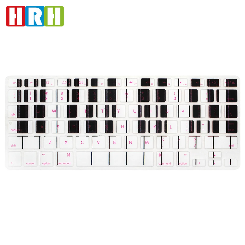 Креативный дизайн водонепроницаемый чехол для клавиатуры пользовательские силиконовые кожа для ноутбука для macbook pro 13 дюймов клавиатура протектор