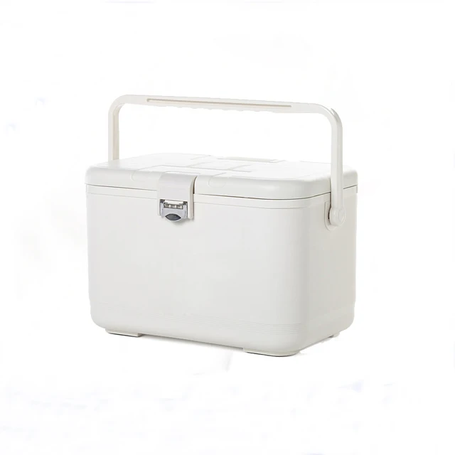 3L mini portable refrigerator ice packs vaccine transport cooler box with temperature data logger