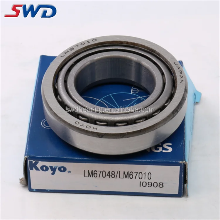  KOYO дюймовый конический ролик LM67048 LM67010 японский колесный